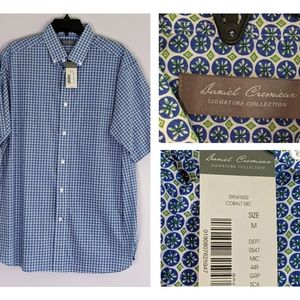 Cremieux Signature Collection Mens M Short Sleeve